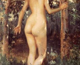 Study Of A Nude Woman — Юлиус Леблан Стюарт