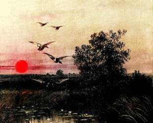 Sunset over the Lake — Ефим Волков