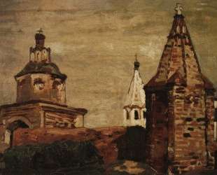Suzdal. Alexander Nevsky Monastery. — Николай Рерих