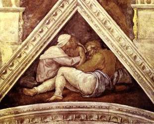 The Ancestors of Christ: Josias — Микеланджело