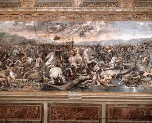 The Battle at Pons Milvius — Рафаэль Санти