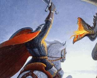 The battle with the dragon — Константин Васильев