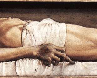The Body of the Dead Christ in the Tomb — Ганс Гольбейн Младший
