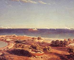 The Bombardment of Fort Sumter — Альберт Бирштадт