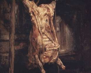 The Carcass of an Ox — Рембрандт