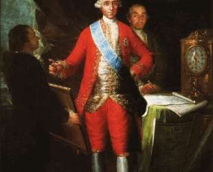 The Count of Floridablanca — Франсиско де Гойя
