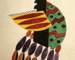 The Creation of the World Bird drawing of Costume — Фернан Леже