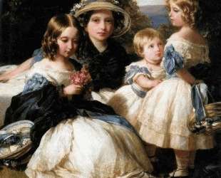 The daughters of Queen Victoria and Prince Albert — Франц Ксавер Винтерхальтер