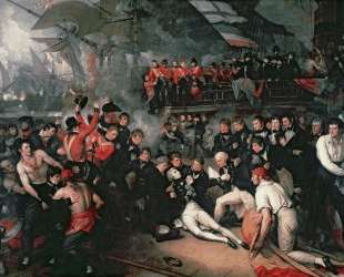 The Death of Nelson, 21st October 1805 — Бенджамин Уэст