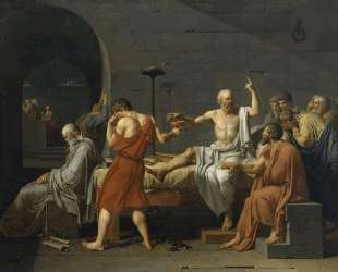 Смерть Сократа — Жак Луи Давид