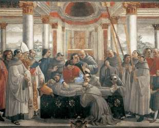 The Death of St. Francis — Доменико Гирландайо