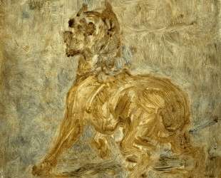 The Dog (Sketch of Touc) — Анри де Тулуз-Лотрек