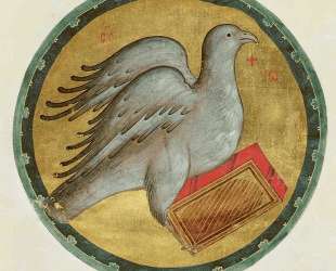 Орел — cимвол евангелиста Иоанна Богослова — Андрей Рублёв