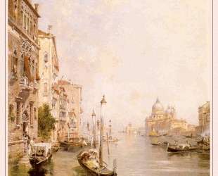 The Grand Canal, Venice — Франц Рихард Унтербергер