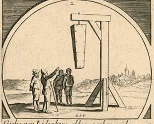 The hanging of Gilles van Ledenberg — Эсайас ван де Вельде