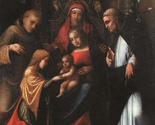 Мистическое обручение святой Екатерины — Корреджо