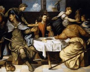 The Supper at Emmaus — Тинторетто