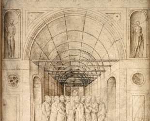 Двенадцать Апостолов в сводчатом коридоре — Якопо Беллини