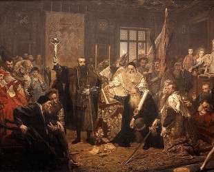 The Union of Lublin — Ян Матейко