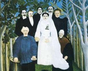 The wedding party — Анри Руссо