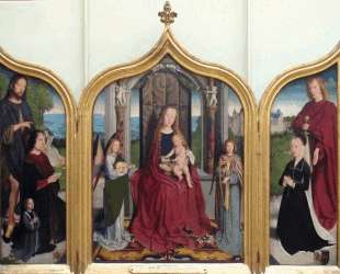 Triptych of the Sedano Family — Герард Давид