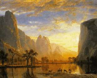 Valley of the Yosemite — Альберт Бирштадт