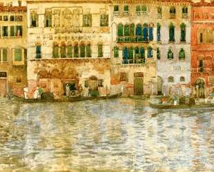Venetian Palaces on The Grand Canal — Морис Прендергаст