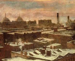 View of City Rooftops in Winter — Роберт Джулиан Ондердонк