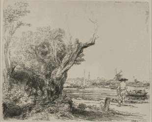 View of Omval, near Amsterdam — Рембрандт