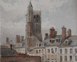 View of the belfry of Orleans — Теодор Руссо
