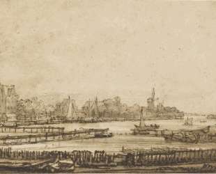 View over the Amstel from the Rampart — Рембрандт