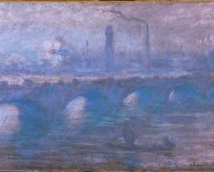 Мост Ватерлоо, туманное утро — Клод Моне