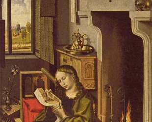 Werl Altarpiece — St. Barbara — Робер Кампен