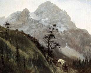 Western Trail, The Rockies — Альберт Бирштадт