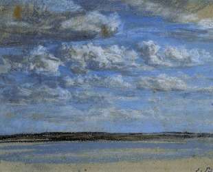 White Clouds, Blue Sky — Эжен Буден