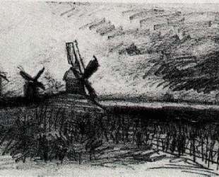 Windmills at Montmartre — Винсент Ван Гог