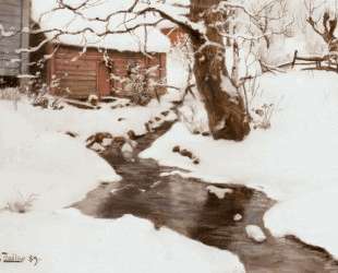 Winter on the Isle of Stord — Фриц Таулов