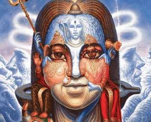Woman and Mountains Shiva — Октавио Окампо
