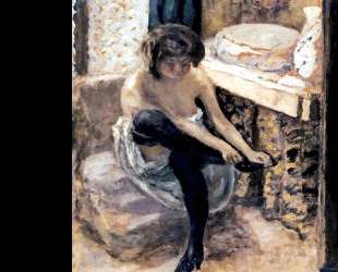 Woman in Black Stockings — Пьер Боннар