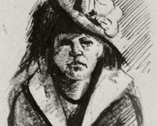 Woman with Hat, Half-Length — Винсент Ван Гог