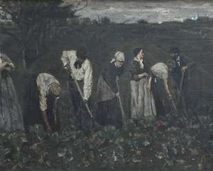 Workers on the beet field — Макс Либерман