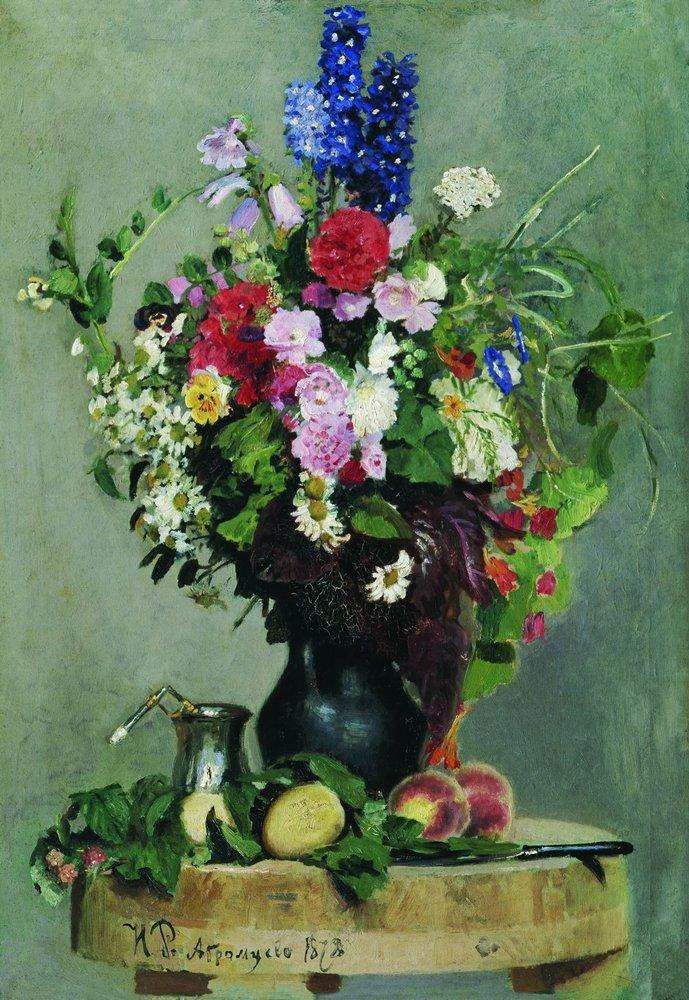 Букет цветов — Илья Репин