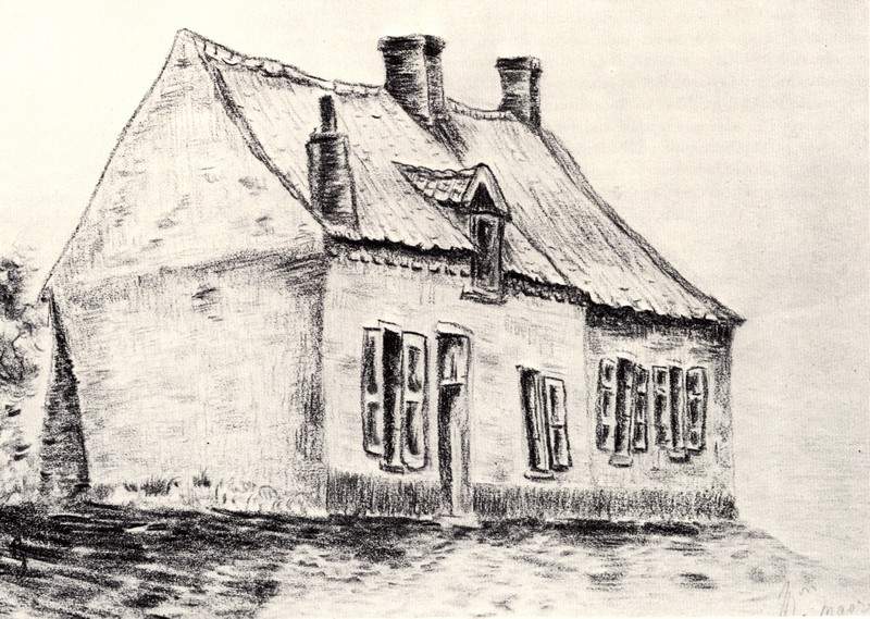 A house Magros — Винсент Ван Гог