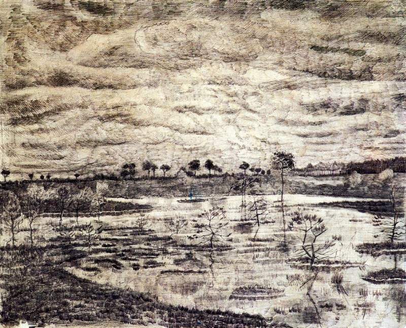 A Marsh — Винсент Ван Гог