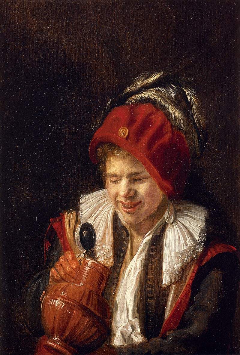 A Youth with a Jug — Юдит Лейстер
