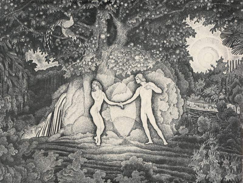 Adam and Eve — Константин Юон