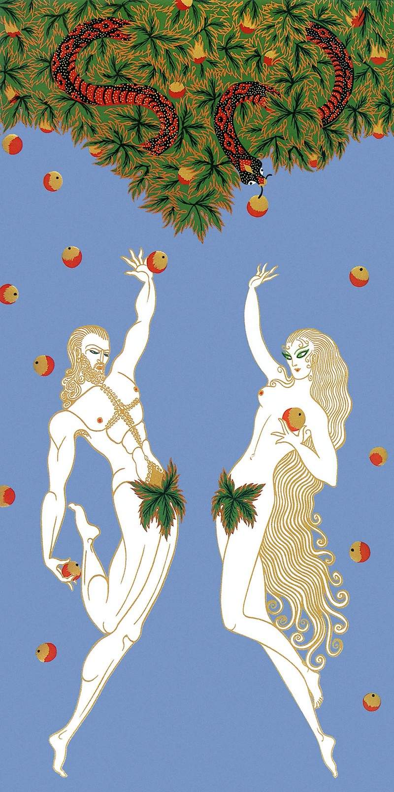 Адам и Ева — Гюстав Доре