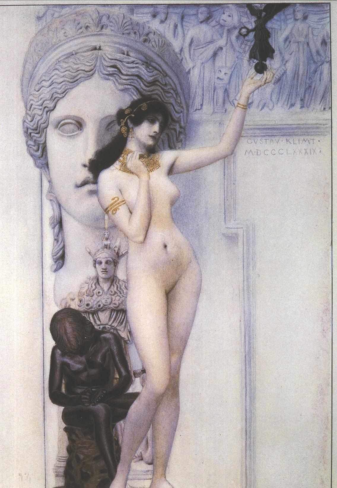 Allegory of Sculpture — Густав Климт