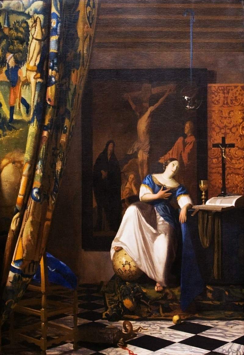 Allegory on Faith — Ян Вермеер