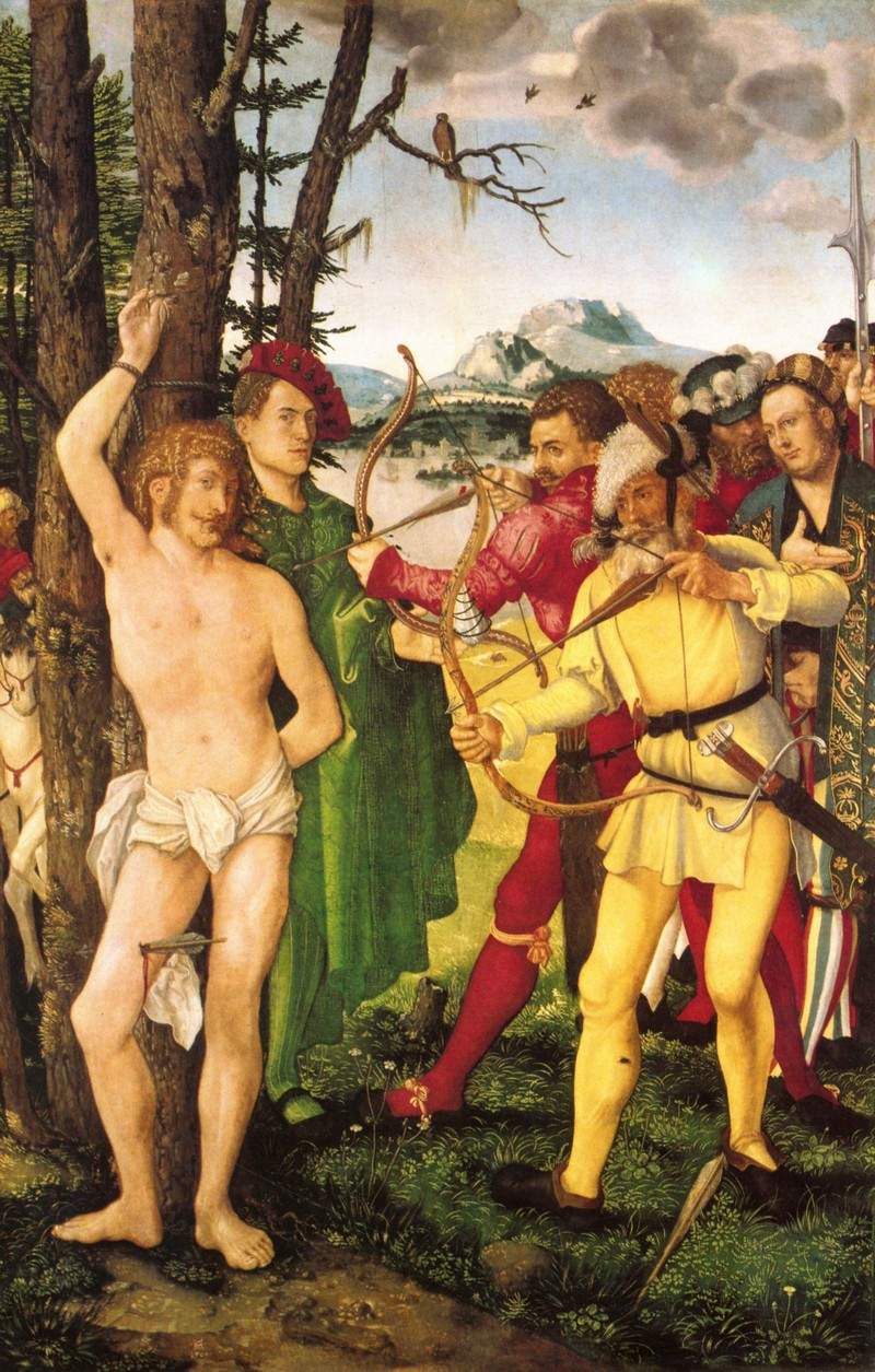 Алтарная картина Муки Святого Себастьяна — Ханс Бальдунг